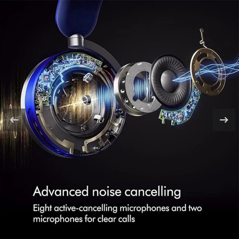 New Dyson Zone headphones with air purification with Quarter turn hard case - Picture 2 of 16